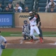 Twins’ Byron Buxton hits a 479-foot three-run homer vs. Rangers
