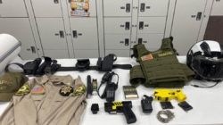 A cop or a criminal? Police stop motorcyclist with uniform, badge and gun and learn he’s a convicted felon