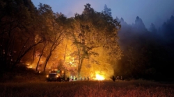 At least four firefighters injured while battling Northern California wildfires