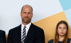 Prince William takes Princess Charlotte to her first overseas soccer match