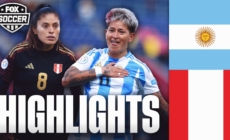 Argentina vs. Peru  2025 Copa América Femenina Highlights | FOX Soccer
