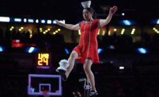 Fan-Favorite Halftime Act Red Panda Helped Off Court After Injury