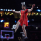 Fan-Favorite Halftime Act Red Panda Helped Off Court After Injury
