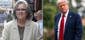 Rosie O’Donnell slams Trump’s citizenship threat at Irish comedy show