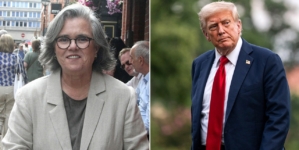 Rosie O’Donnell slams Trump’s citizenship threat at Irish comedy show