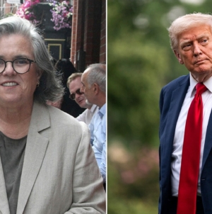 Rosie O’Donnell slams Trump’s citizenship threat at Irish comedy show