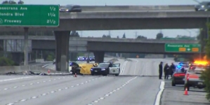 Fiery crash kills 4 on the 605 Freeway in Norwalk; DUI suspected