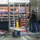 Thieves ransack an AutoZone in South L.A. after street takeover