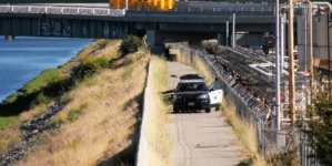 Entire group goes into L.A. River; one adult, a dog drown