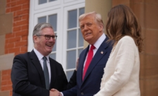 Trump meets U.K. leader Starmer as he celebrates striking trade deal with EU