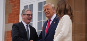 Trump meets U.K. leader Starmer as he celebrates striking trade deal with EU