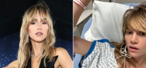 Suki Waterhouse reveals tight pants caused hernia requiring hospitalization