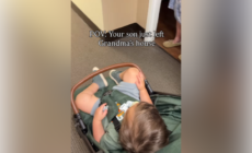 Mom Sees What Grandma Gives One-Year-Old Son, Sparks Emotional Realization