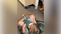Mom Sees What Grandma Gives One-Year-Old Son, Sparks Emotional Realization
