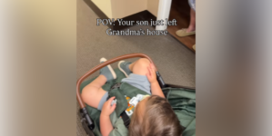 Mom Sees What Grandma Gives One-Year-Old Son, Sparks Emotional Realization