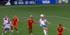 England's Alessia Russo scores equalizer vs. Spain