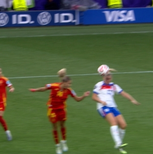 England's Alessia Russo scores equalizer vs. Spain