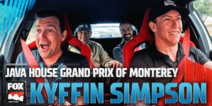 Kyffin Simpson takes Will Buxton around Laguna Seca before Grand Prix of Monterey