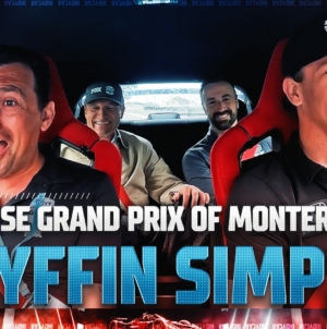 Kyffin Simpson takes Will Buxton around Laguna Seca before Grand Prix of Monterey