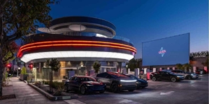 Tesla opens retro diner with EV charging station in West Hollywood