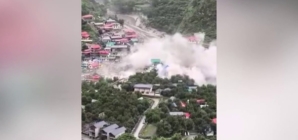 Terrifying Video Shows Flash Flooding Tear Through Village in India