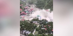 Terrifying Video Shows Flash Flooding Tear Through Village in India