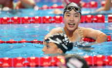 China’s swimming prodigy draws global praise and a note of caution