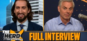 Nick Wright on Luka Doncic’s extension, Caleb Williams, Cowboys | FULL INTERVIEW | The Herd