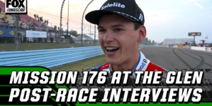 Corey Heim, Daniel Hemric post-race interviews from Watkins Glen International | NASCAR on FOX