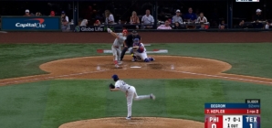 Max Kepler and Bryson Stott hit a pair of base hits to give Phillies a 3-1 lead over Rangers