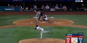 Max Kepler and Bryson Stott hit a pair of base hits to give Phillies a 3-1 lead over Rangers