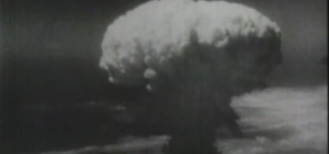 Hiroshima and Nagasaki devastated by atomic bombs in 1945