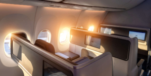 Passenger Boards Business Class Flight—Not Prepared for Unexpected Neighbor