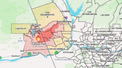 Canyon Fire Map, Update as California Blaze Explodes in Size Near Lake Piru