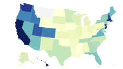 Map Shows States Where Homeowners Benefit Most from Capital Gains Tax Plan