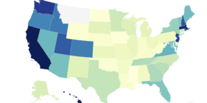 Map Shows States Where Homeowners Benefit Most from Capital Gains Tax Plan