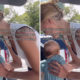 Mom Changes Baby’s Diaper in SUV Trunk—Stunned by What Stranger Yells