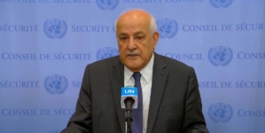 Palestinian ambassador appeals for United Nations action against Israel