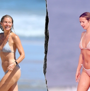 Apple Martin bears striking resemblance to mom Gwyneth Paltrow in beach day pics