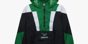 Philadelphia Eagles Starter Pullover: Shop the HOMAGE x Starter NFL Jacket Drop