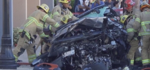 Two people killed, five others injured in high-speed, wrong-way crash in Santa Ana