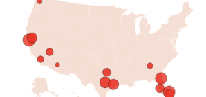 Map Shows 14 Major U.S. Metros Where Prices Are Falling