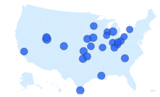 Map Shows 10 Best Cities For Young Homeowners
