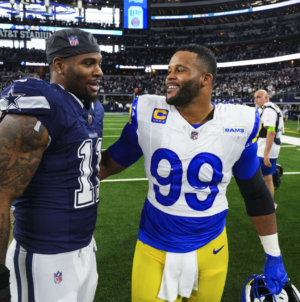 Aaron Donald Sparks NFL Comeback Buzz After Conversation With Micah Parsons