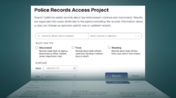 Searchable database on cases of police use of force and misconduct in California opens to the public