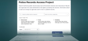 Searchable database on cases of police use of force and misconduct in California opens to the public