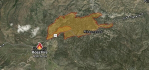 Rosa fire burns in Riverside County, prompting evacuation orders