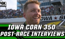 William Byron and more post-race interviews from Iowa Speedway | NASCAR on FOX
