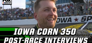 William Byron and more post-race interviews from Iowa Speedway | NASCAR on FOX