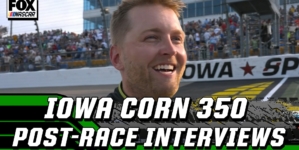 William Byron and more post-race interviews from Iowa Speedway | NASCAR on FOX